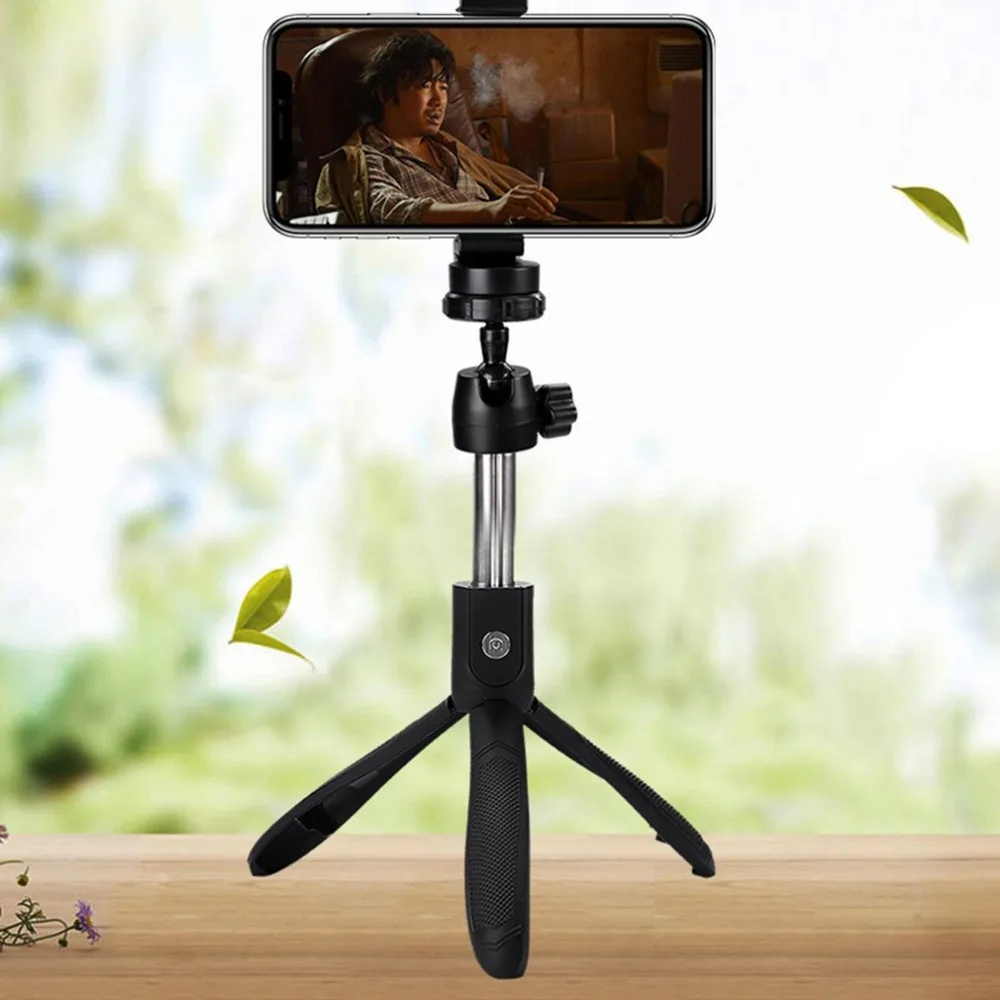 Mini Selfie Stick Bluetooth Tripod Remote Control Monopod Universal For 