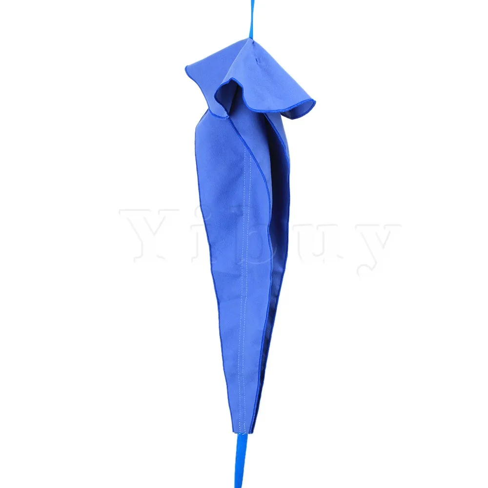 

Yibuy Blue Luxury Microfiber Cloth Swab For Alto Tenor Sax All Types of Saxophone