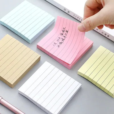

Memo Pad Sticky Notes Message Sticky Notes Convenience Paste Bookmark School Office Supply 80 Sheets 7.2*7.2*8CM