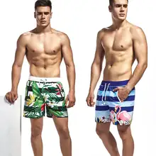 Мужские Пляжные Шорты плавки для серфинга мужские пляжные шорты Плавки полиэстер волна Быстросохнущий купальник быстросохнущее удобное нижнее белье