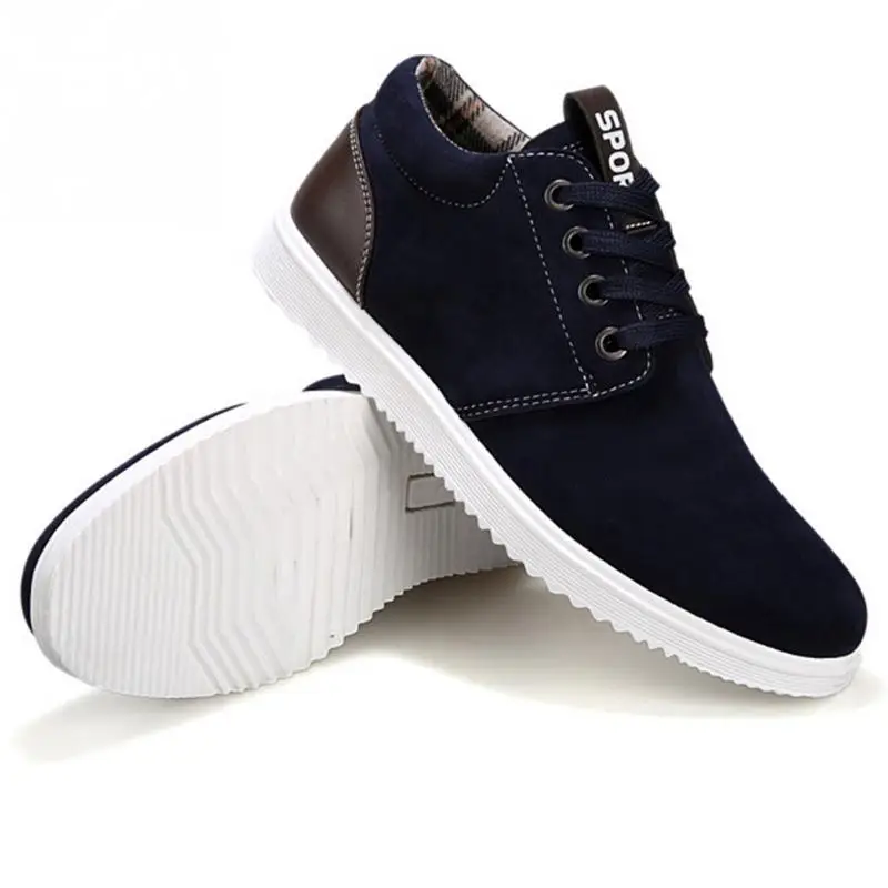 Fashion Men British Style Shoes Casual Shoes Wear Resistant Casual Sneakers for Autumn Spring