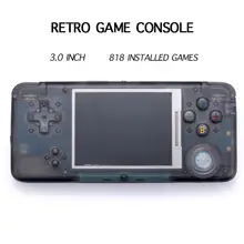 EastVita ретро портативные игровые консоли 3,0 дюймов консоль Встроенная 818 футболки с принтами на тему классических игр Поддержка для NEOGEO/GBC/FC/CP1/CP2/GB/GBA SP