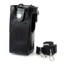 Кожаный чехол для переноски с держателем для Motorola 2-Way Radio GP328 GP329 GP340