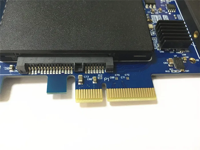 Marvell 88SE9230 высокоскоростной двойной SATA III для PCI Express PCI-E 2X SSD адаптер для MAC PRO 3,1-5,1 поддержка Raid 0,1