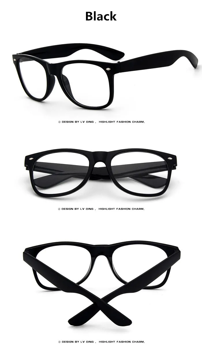 Ретро мужские прозрачные очки прозрачные линзы PC Comotuer квадратные оправы для очков для женщин очки для чтения мужские очки