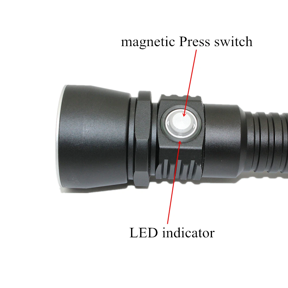 УФ-фонарик 3x ультрафиолетовый свет Дайвинг свет водонепроницаемый УФ-лампа+ 18650 батарея+ зарядное устройство для поиска скорпиона Обнаружение наличных