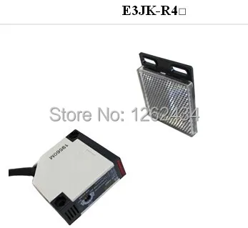 

18x50x50mm 4m sensing E3JK series E3JK-R4M1 24VDC Retroreflective photoelectric sensor switch