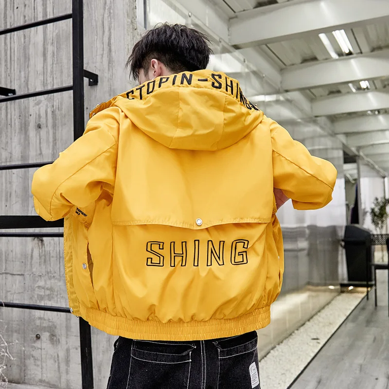 Luogen Harajuku Stijl Dikke Heren Truien Japanse Streetwear Mannen Hoodie Hip Hop Hoodie Mannen Kleding 2019 Hoody Sweatshirts