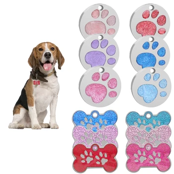 

PAWFECT Dog ID Tags Personalized Pet Collar Pendant Cute Necklace Accessories For Puppy dogs cats engraved Name Telephone Tags