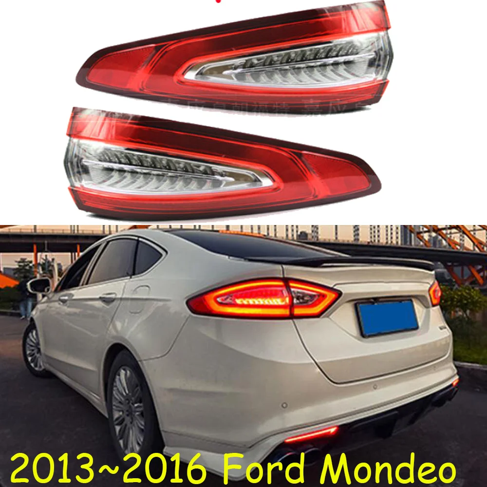 

2pcs outside car styling for Mondeo tail lights for 2013~2016 Mondeo taillights LED car accessories Fusion Tail Lamp rear lamp