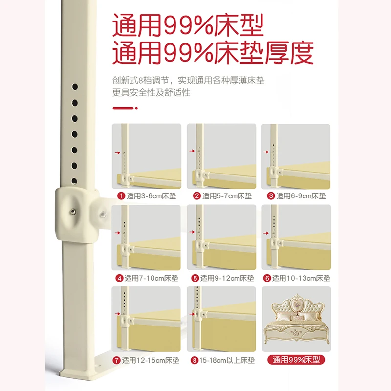 Star bear cute bed fence Baby shatterproof protective railing child safety against 1.8-2 meters bedside baffle bed guardrail Star bear cute bed fence Baby shatterproof protective railing child safety against 1.8-2 meters bedside baffle bed guardrail