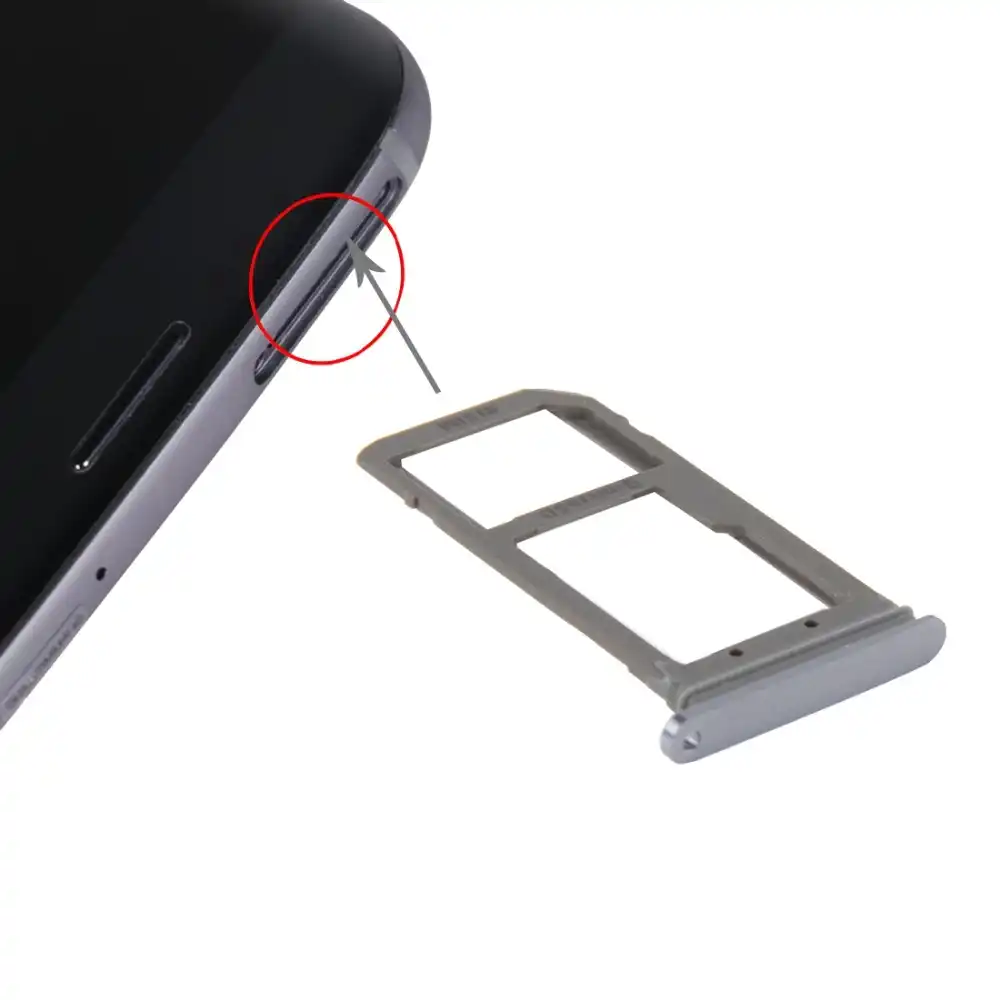 Ipartsbuy Sim Card Tray And Micro Sd Card Tray Replacement For