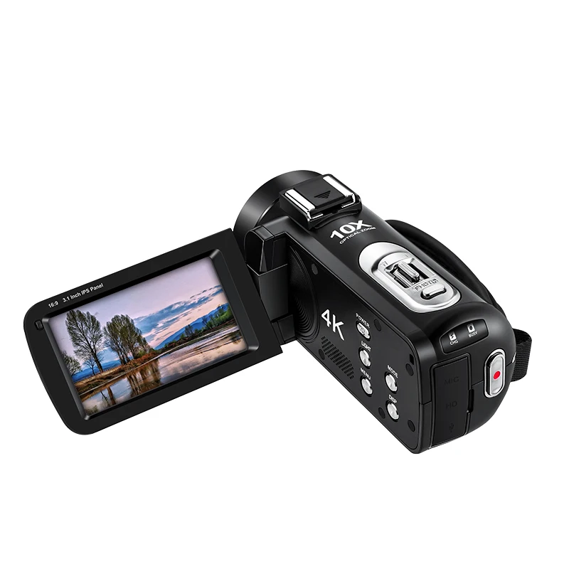 Ordro AC7 4K UHD цифровые видеокамеры FHD 24MP 120X цифровой зум 10X оптический WiFi ips сенсорный экран DV мини-видеокамеры
