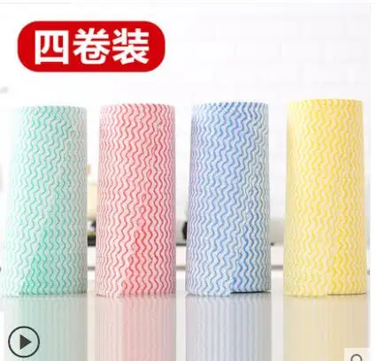 

Одноразовая впитывающая салфетка для мытья посуды, 5 рулонов