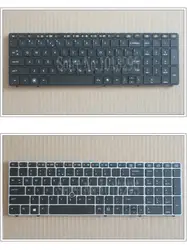 Новый английский Клавиатура для hp EliteBook 8560 P 8570 P 8560B 6560b 6565b 6560 P нам клавиатура для ноутбука с границы