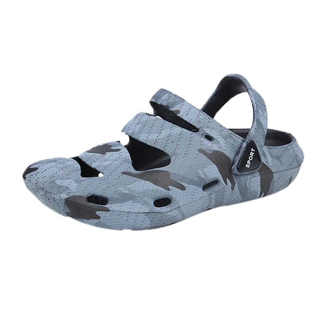 

Comfort Breathable Beach Shoes Men Summer Hollow Out 2019 Unisex Casual Outdoor Slippers Flip Flops Zapatillas Hombre