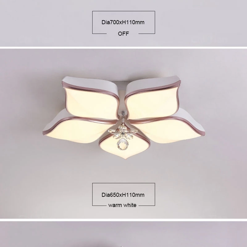 Хрустальные современные светодиодные потолочные лампы для гостиной спальни AC85-265V lustre lamparas de techo avize Хрустальные потолочные светильники