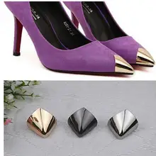 10 шт./партия) высококлассная женская обувь передний конец повреждения ремонт передняя часть хедж металлическая крышка обслуживание обувь аксессуары