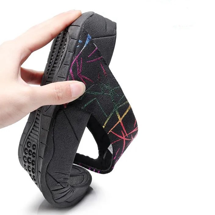 beach flip flops sandals woman 3D print