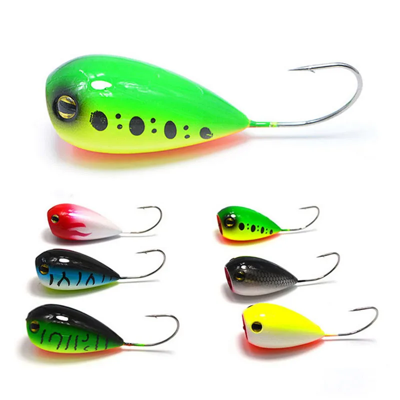 Free Shipping 8cm_13g Croatian EGG Artificial Bait Wobbler Bauble Easy Shiner Fishing Lure Minnow Popper Single Hook YU012