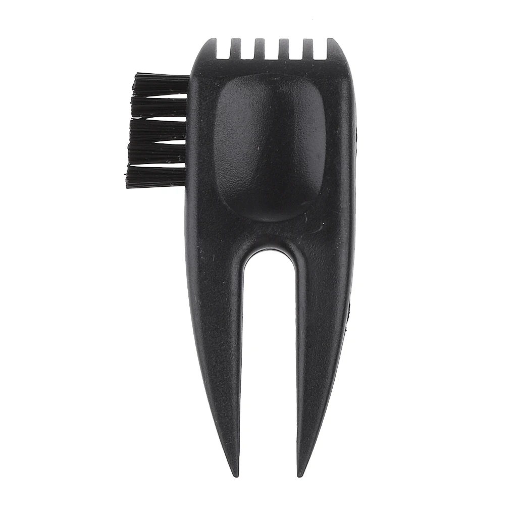 Professional 2 in 1 Portable Golf Divot Tool with Club Cleaning Brush
