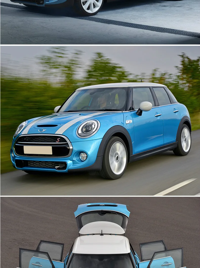 Автомобильный Стайлинг для MINI COOPER F55 F56, чехол с цветочным рисунком, модификация двигателя, тяга, наклейка на двигатель, ралли, наклейка s, автомобильный стиль
