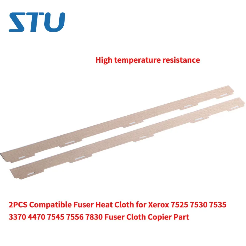 

2PCS New High temperature resistance Fuser Heat Cloth for Xerox 7525 7530 7535 3370 4470 7545 7556 7830 Fuser Cloth Copier Part