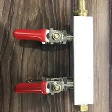 Homebrew разветвитель коллектора 2 way 3 way 4way CO2 Распределение Газа с MFL фитинг