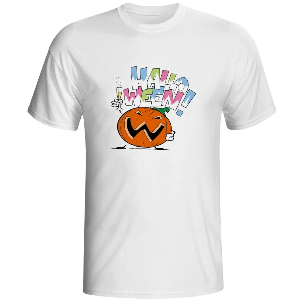 

Halloween Pumpkin Cheers T Shirt Design 3D Print T-Shirts Hallowmas Funny Fashion T-shirt Cool Casual Pop Man Boy Tops Tees