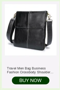 Дорожная сумка Повседневная деловая кожаная мужская сумка черная модная сумка через плечо из искусственной кожи кофейная Мужская