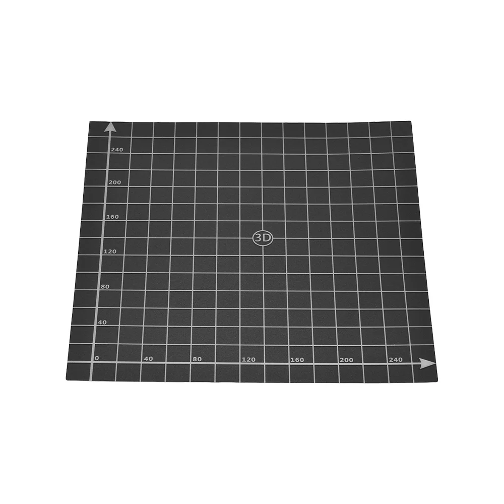 Aibecy Тепловые наклейки для кровати лист горячий каркас кровати построить лента для поверхности с 1:1 координата для Creality CR-10/CR-10S 300*300 мм