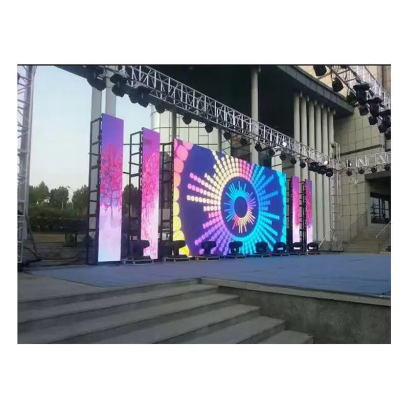 500x1000 P3.91 outdoor led cabinet panel, outdoor led poster display 1m x 2m 1m x 1.5m