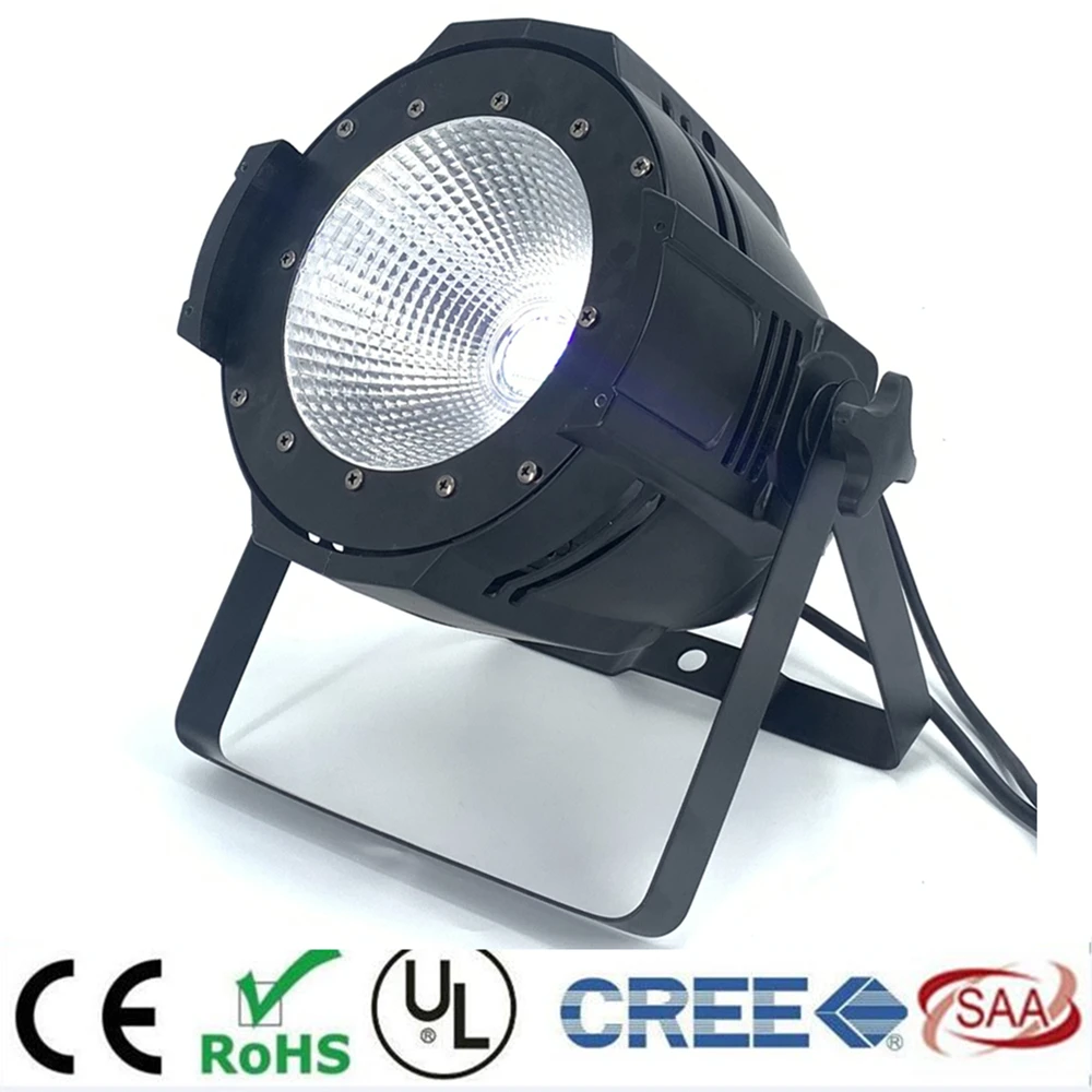 Светодиодный прожектор par 200W COB RGBWA UV 5 в 1/RGBW 4 1/RGB 3 1/теплый белый холодный УФ