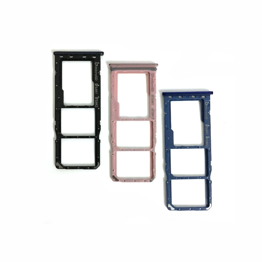 

Sim Card Tray SD Reader Holder For Samsung A7 2018 A750 A750F SIM Card Tray Slot Holder Replacement Part