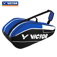 Сумка для бадминтона Victor портативная Теннисная ракетка спортивная сумка для аксессуаров сумка для теннисных ракеток Tenis для 12 ракетки большой емкости BR6211