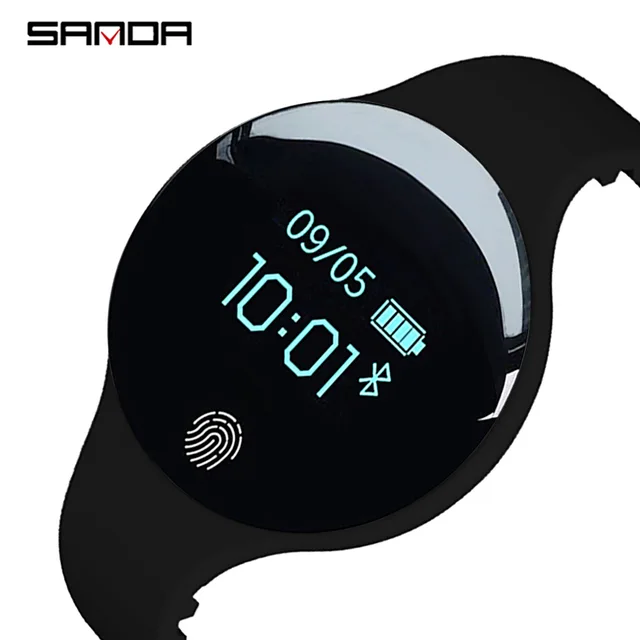 SANDA Bluetooth Smart Watch for IOS Android Men Women Sport Intelligent Pedomete SANDA Bluetooth Smart Watch for IOS Android Men Women Sport Intelligent Pedomete
