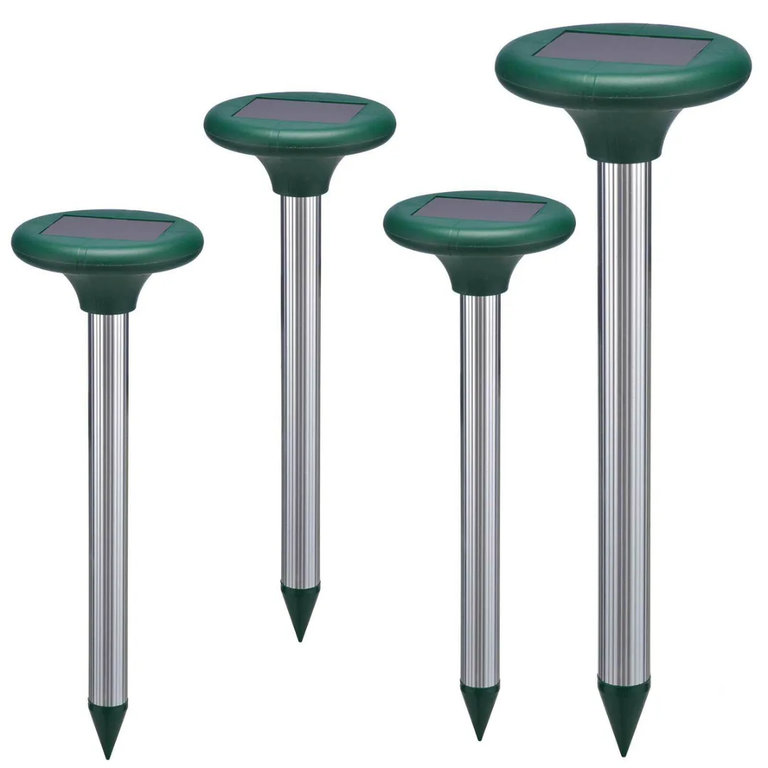 

Outdoor Garden Sonic Mouse Mole Snake Pest Controller Repeller Solar Pest Rodent Repellent Solar Power Ultrasonic Pest Control