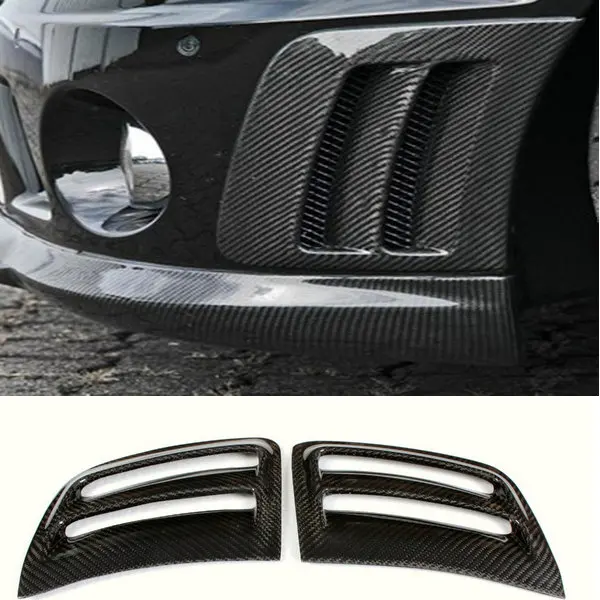 2008 2011 Auto Car Side Air Fenders Vents Carbon Fiber Fender Cover