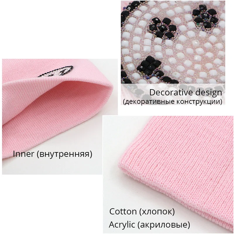 Fashion 2pcs Kids Hat Scarf set Kawaii Beanie Cotton Children Winter Hats little Boys Girls Kids Smile Hats Scarf Sets