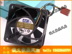 Бесплатная доставка Оптовая Продажа AVC ds06025b12u P011 60 мм 6 см DC 12 В 0.70a преобразователь ШИМ Сервер вентилятор охлаждения