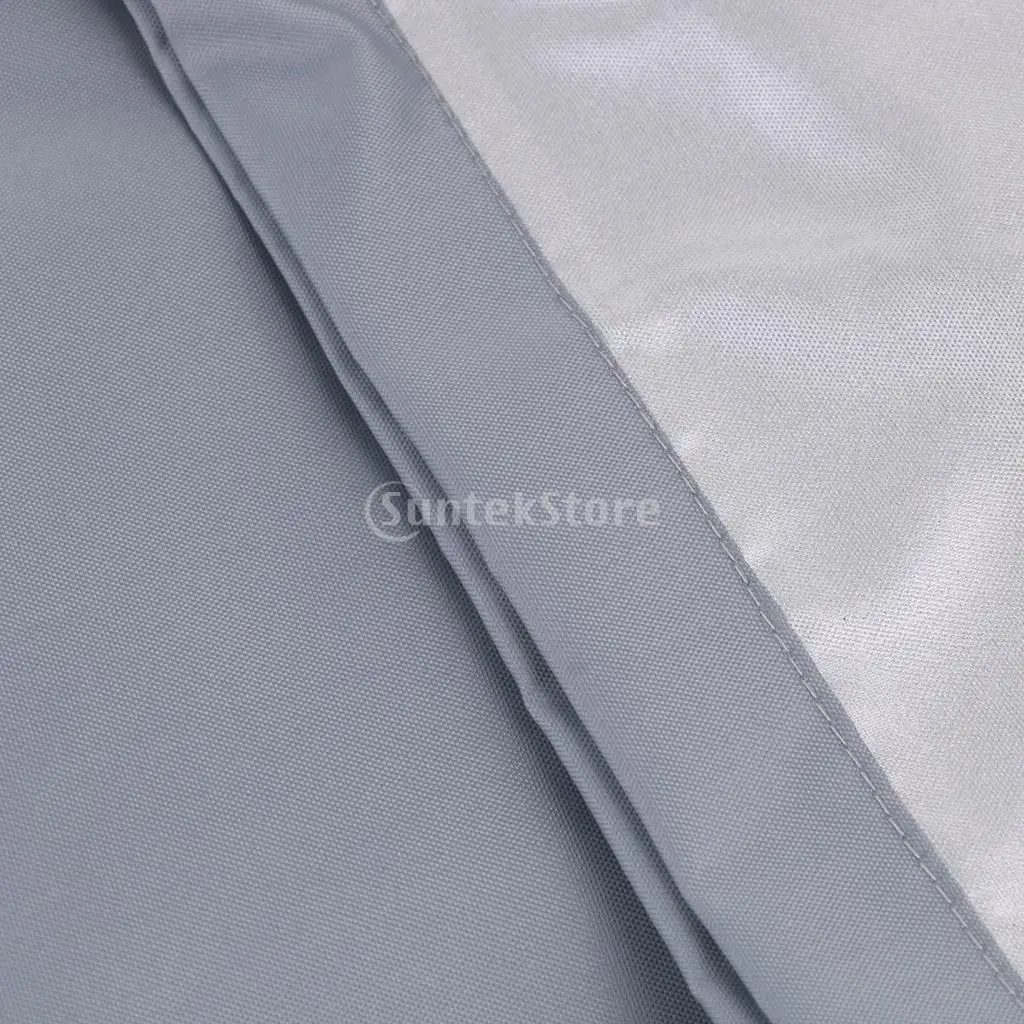Heavy Duty Waterproof 420D Oxford Fabric UV Resistant Inflatable Boat/Dinghy/Tender Cover Storage Fits Length 7.5-17ft/2.3-5.2m