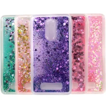 TPU Case For Xiaomi Redmi Note 3/Note 4/Redmi 4/Xiaomi MI 5/Xiaomi 5S Dynamic Flowing liquid Glitter Quicksand Star Back Cover