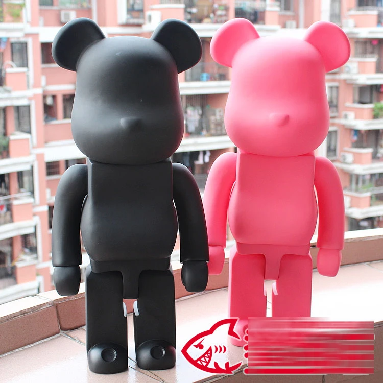 Высокое качество! Оверсайз 52 см Bearbrick Be @ rbrick матовые поделки ПВХ Фигурки игрушки