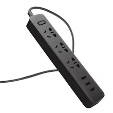 Высокое Качество 3 USB Зарядка Порты Mini Power Strip Стандартный Разъем с 3 Розеток Электрические Штепсельные Адаптеры