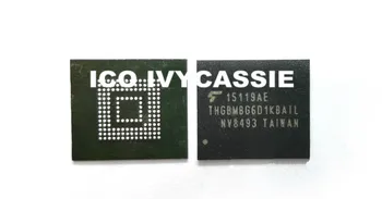 

THGBMBG6D1KBAIL eMMC 8GB BGA153 NAND flash memory IC chip Used 100% Tested Good