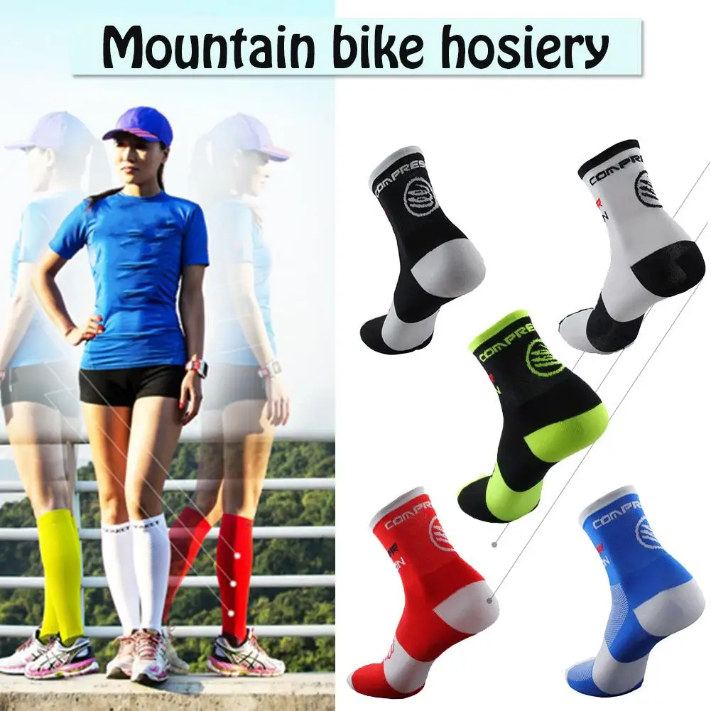 Носки для велоспорта высокая эластичность Спортивная одежда для улицы устойчивая велосипедная обувь дорожные велосипедные носки горные носки Велосипедное снаряжение инструменты