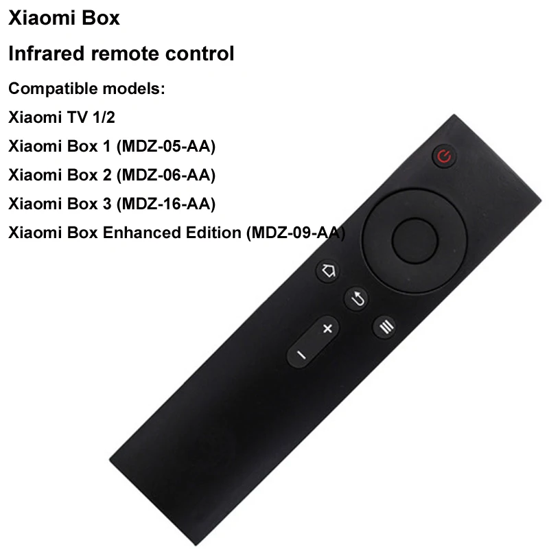 1 шт. инфракрасный пульт дистанционного управления для xiaomi TV 1/2 умный box 1/2/3