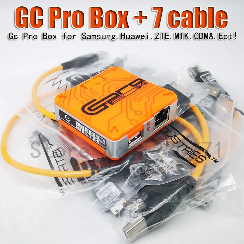 Новейший Verison GC Pro Box GC PRO BOX GcPro Box с 7 кабелями для samsung zte huawei MTK CDMA и т. Д