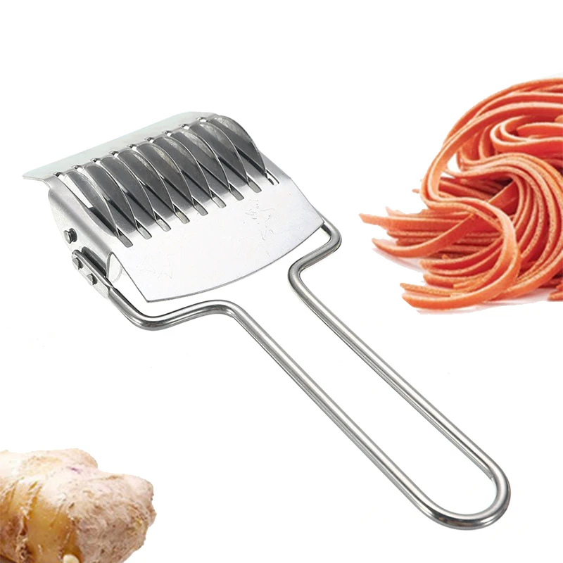 

Stainless Steel Onion Chopper Slicer Garlic Coriander Cutter Manual Noodle Making Tools Gadgets Kitchen Cooking Accessories