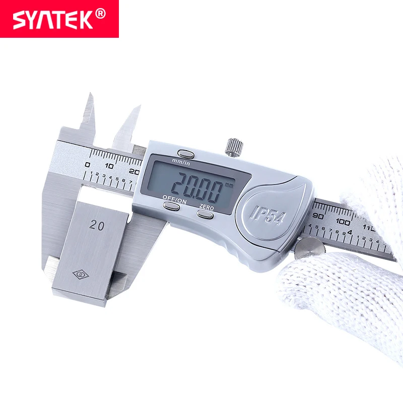 Штангенциркуль Syntek Vernier профессиональный промышленный водонепроницаемый IP54 6 8 12